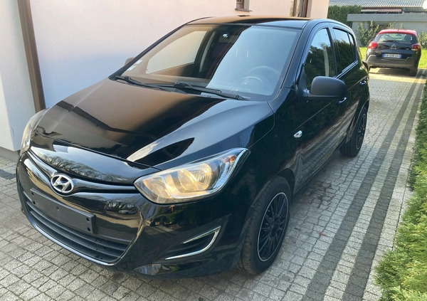 Hyundai i20 cena 17300 przebieg: 165128, rok produkcji 2014 z Leszno małe 46